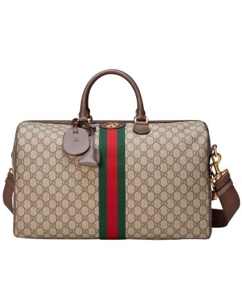 Gucci Ophidia GG medium carry-on duffle 547953 Dark Coffee