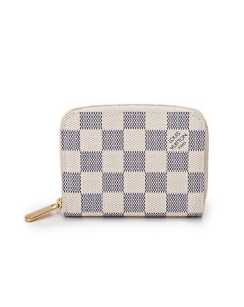 Louis Vuitton Zippy Coin Purse N63069 White